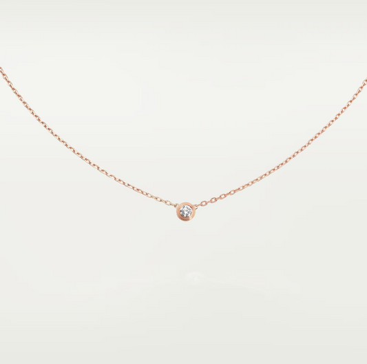 [Opulent Aurora]DAMOUR DIAMOND NECKLACE