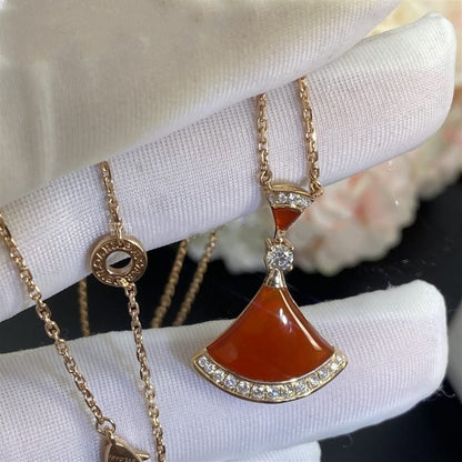 [Opulent Aurora]DREAM NECKLACE CARNELIAN DIAMOND