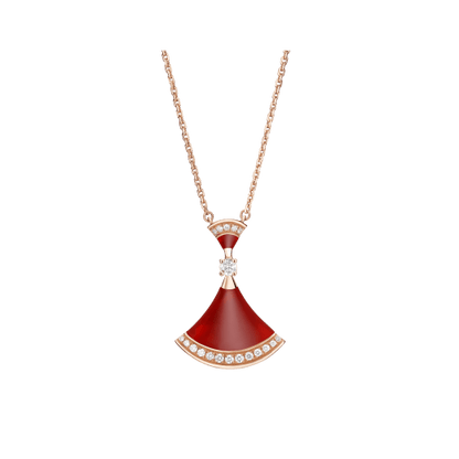 [Opulent Aurora]DREAM NECKLACE CARNELIAN DIAMOND