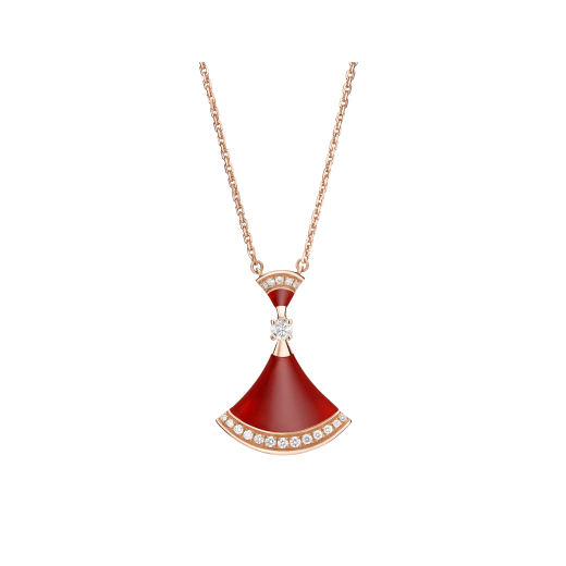 [Opulent Aurora]DREAM NECKLACE CARNELIAN DIAMOND