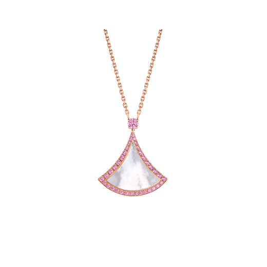 [Opulent Aurora]DREAM NECKLACE MOP DIAMOND PINK