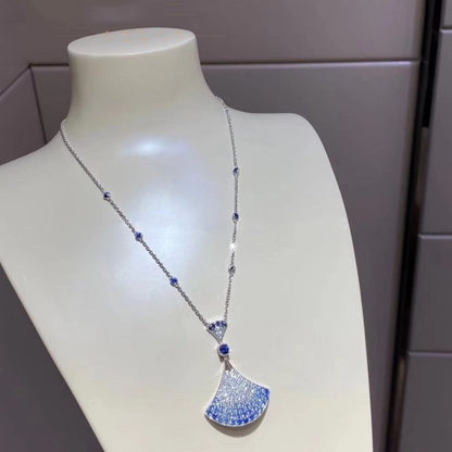 [Opulent Aurora]DREAM NECKLACE AGATE SILVER DIAMOND