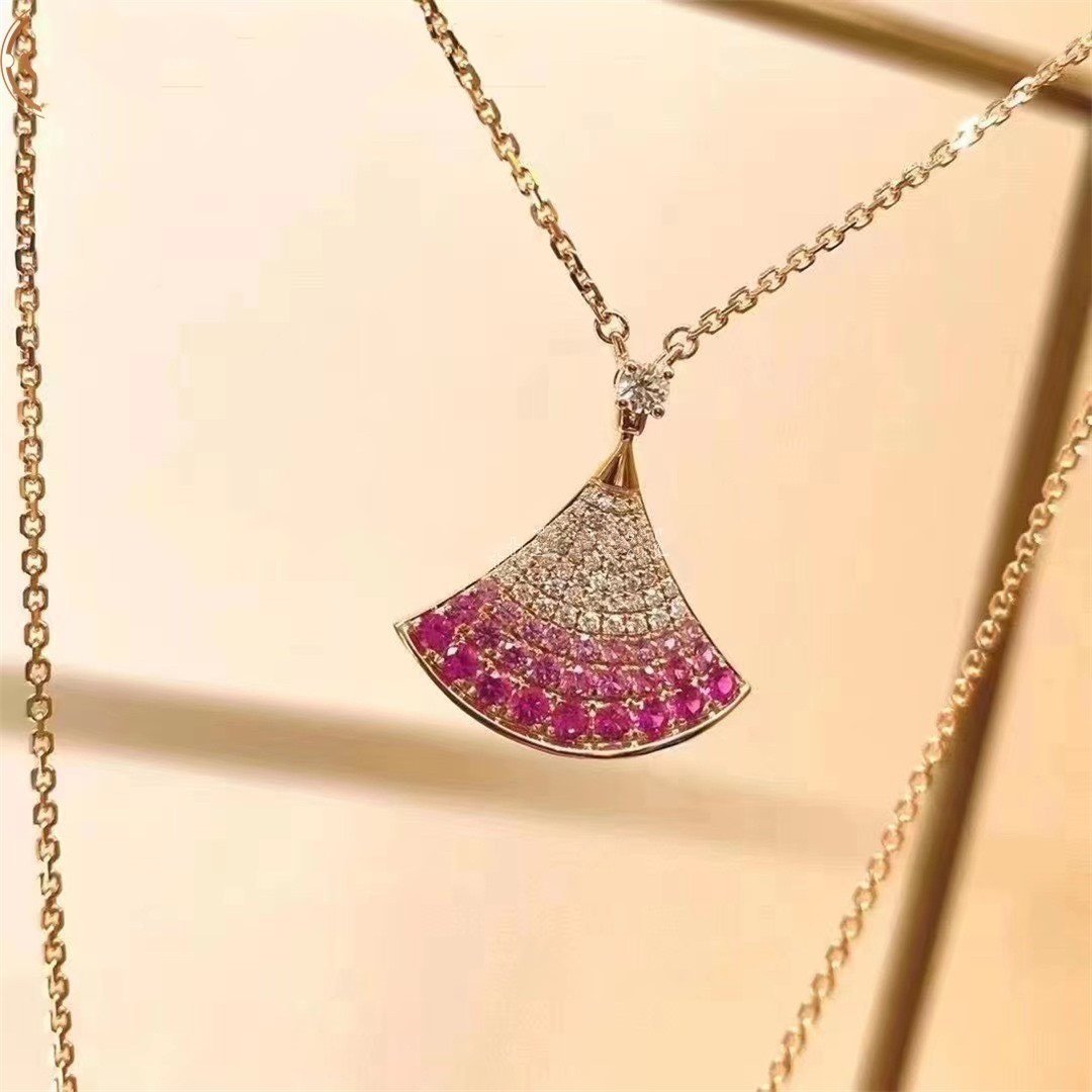 [Opulent Aurora]DREAM NECKLACE PINK GOLD PINK DIAMOND