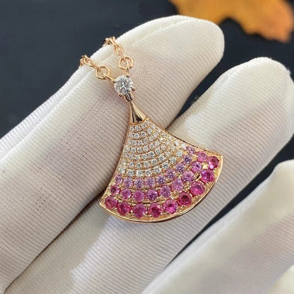 [Opulent Aurora]DREAM NECKLACE PINK GOLD PINK DIAMOND