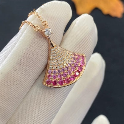 [Opulent Aurora]DREAM NECKLACE PINK GOLD PINK DIAMOND