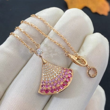 [Opulent Aurora]DREAM NECKLACE PINK GOLD PINK DIAMOND