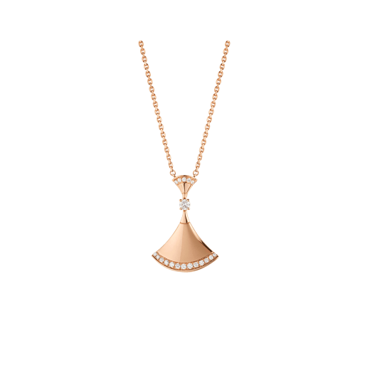 [Opulent Aurora]DREAM NECKLACE PINK GOLD DIAMOND