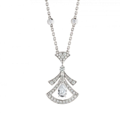 [Opulent Aurora]DREAM NECKLACE WHITE DIAMOND SILVER