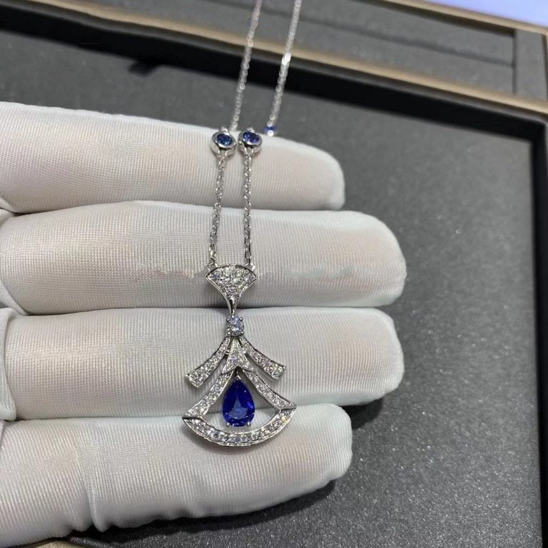 [Opulent Aurora]DREAM NECKLACE AGATE DIAMOND SILVER