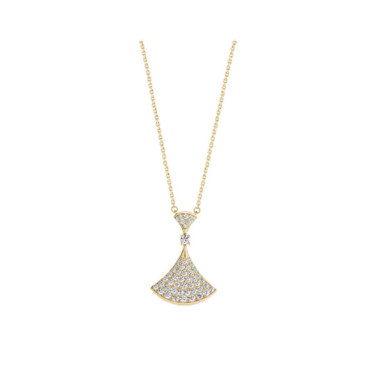 [Opulent Aurora]DREAM NECKLACE GOLD FULL DIAMOND