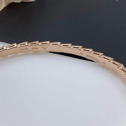 [Opulent Aurora]SERPENTI BRACELET PINK GOLD MOP DIAMOND