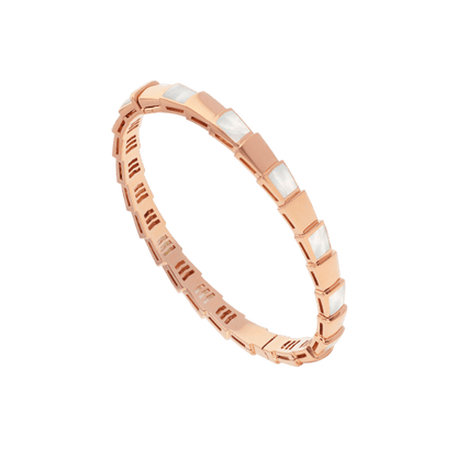 [Opulent Aurora]SERPENTI BRACELET PINK GOLD MOP