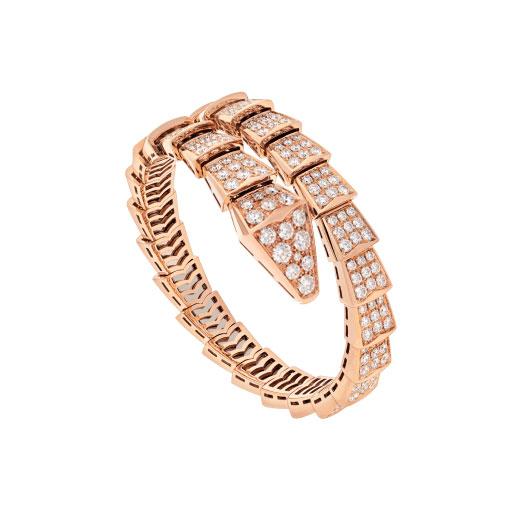 [Opulent Aurora]SERPENTI BRACELET 8MM PINK GOLD DIAMOND