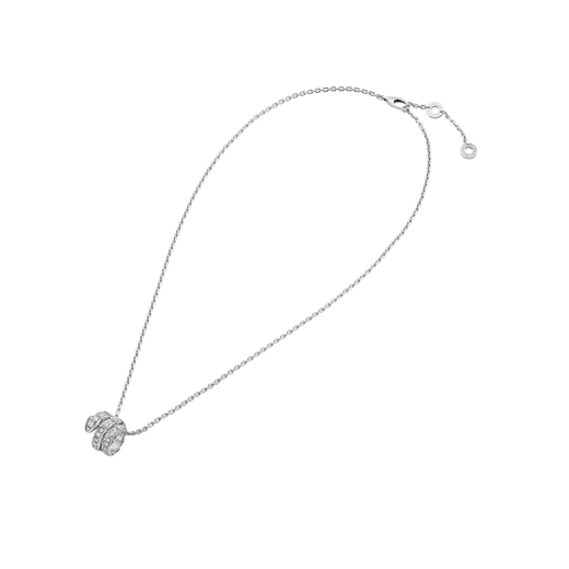 [Opulent Aurora]SERPENTI  NECKLACE DOUBLE RING DIAMOND