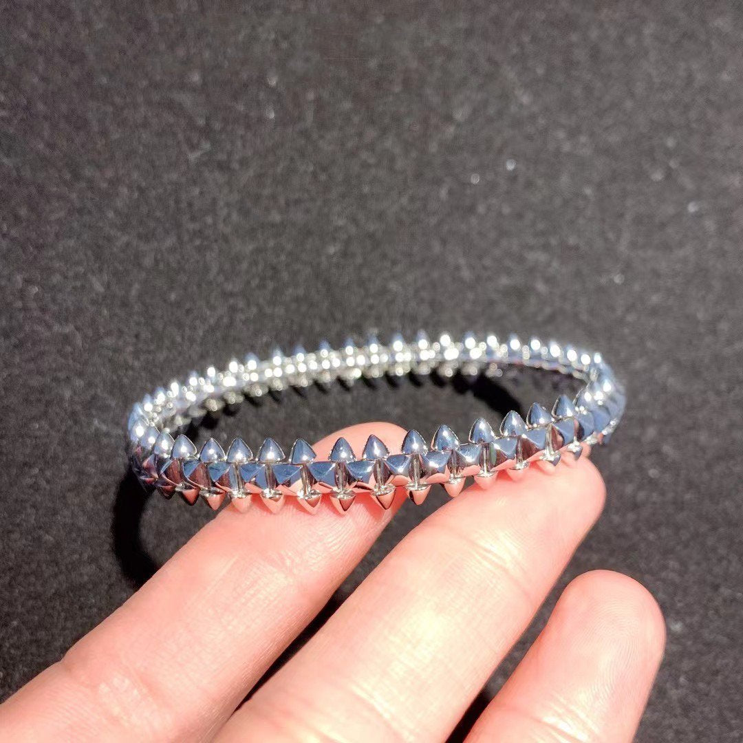 [Opulent Aurora]CLASH SILVER BRACELET