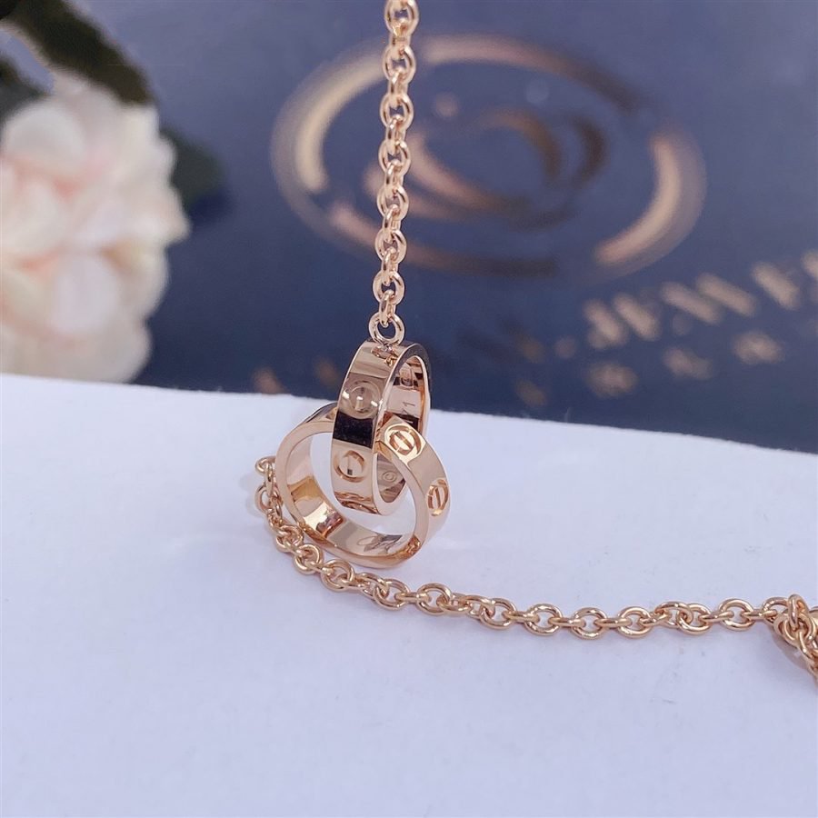 [Opulent Aurora]LOVE BRACELET DOUBLE RING