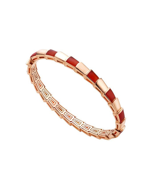 [Opulent Aurora]SERPENTI BRACELET PINK GOLD RUBELLITE