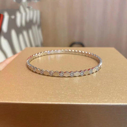 [Opulent Aurora]BEE LOVE SILVER DIAMOND BRACELET