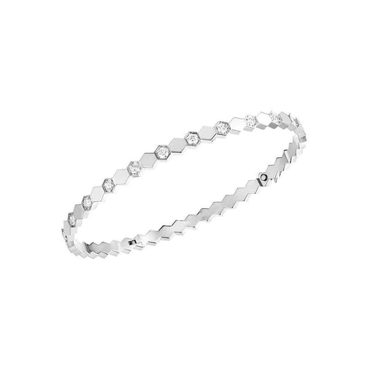 [Opulent Aurora]BEE LOVE SILVER DIAMOND BRACELET