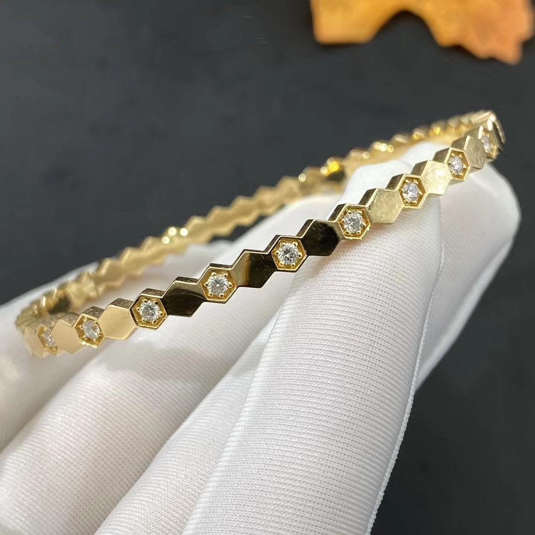 [Opulent Aurora]BEE LOVE GOLD DIAMOND BRACELET