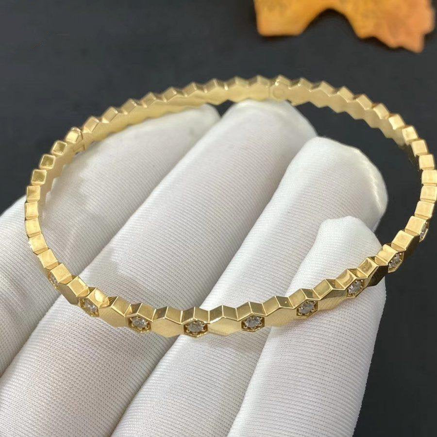 [Opulent Aurora]BEE LOVE GOLD DIAMOND BRACELET