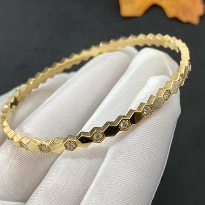 [Opulent Aurora]BEE LOVE GOLD DIAMOND BRACELET