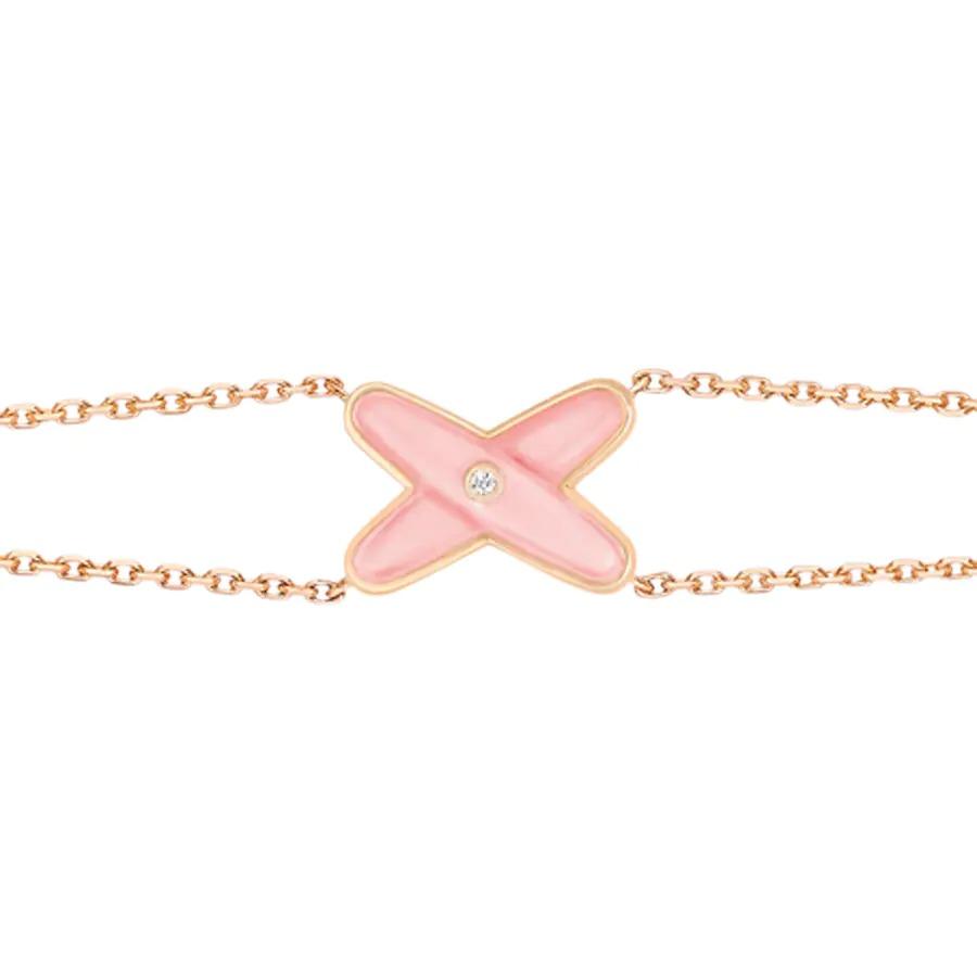 [Opulent Aurora]JEUX BRACELET PINK MOP PINK GOLD 1 DIAMOND