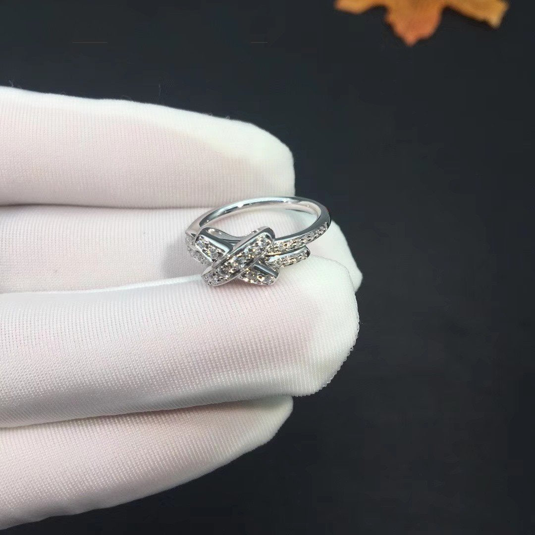 [Opulent Aurora]JEUX DE SILVER DIAMOND RING