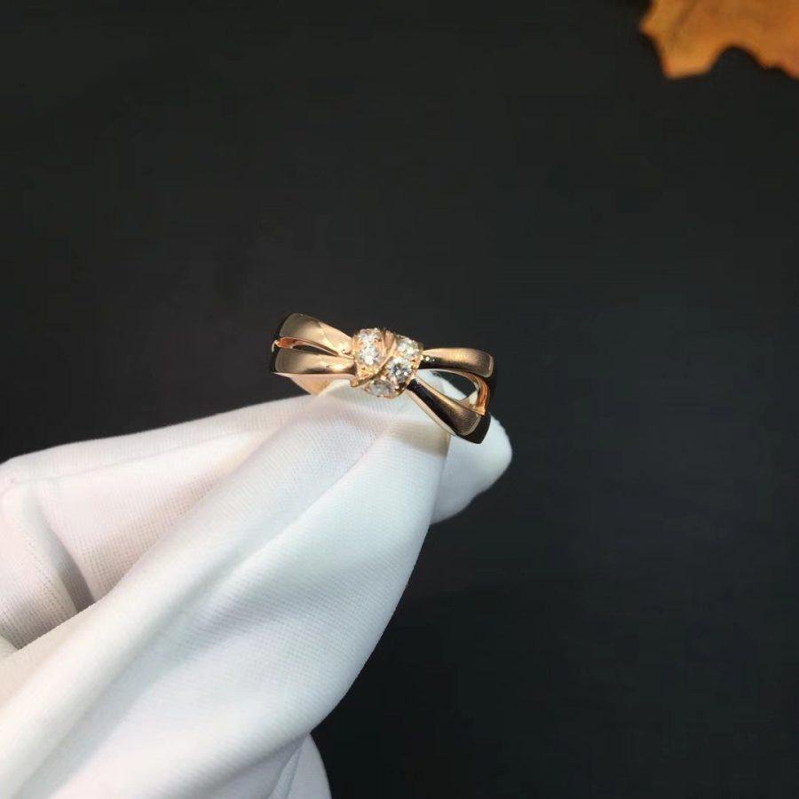 [Opulent Aurora]LIENS RING PINK GOLD DIAMOND