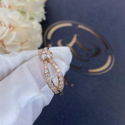 [Opulent Aurora]LIENS PINK GOLD DIAMOND RING