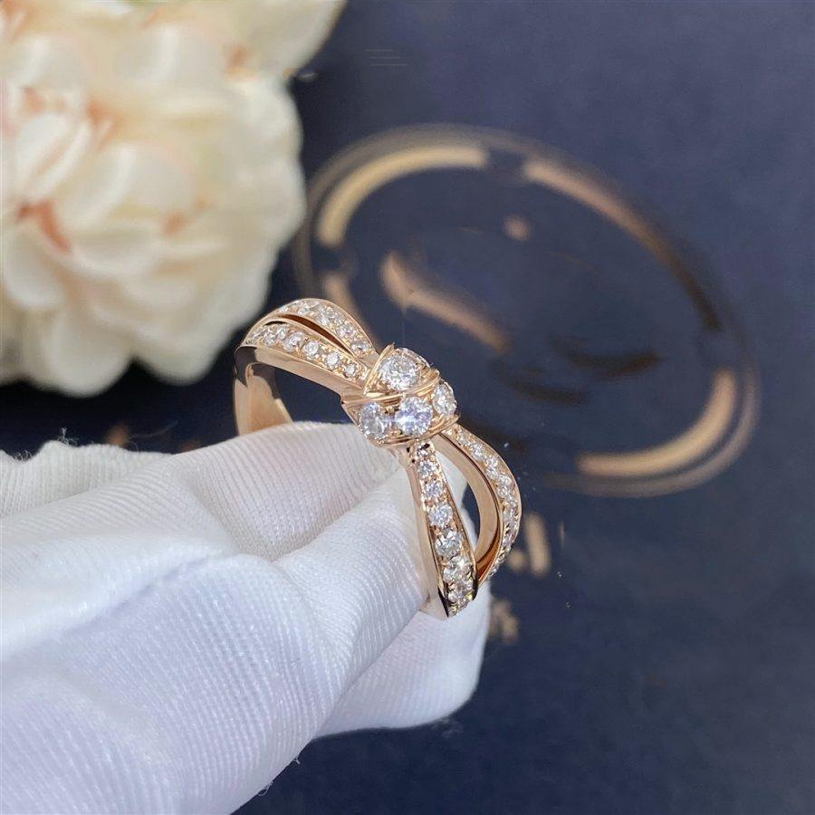 [Opulent Aurora]LIENS PINK GOLD DIAMOND RING