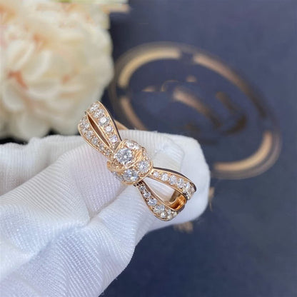 [Opulent Aurora]LIENS PINK GOLD DIAMOND RING