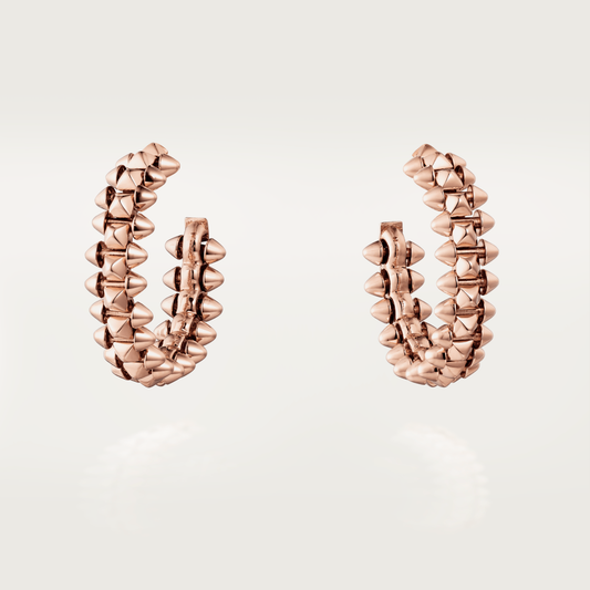 [Opulent Aurora]CLASH SMALL HOOP EARRINGS