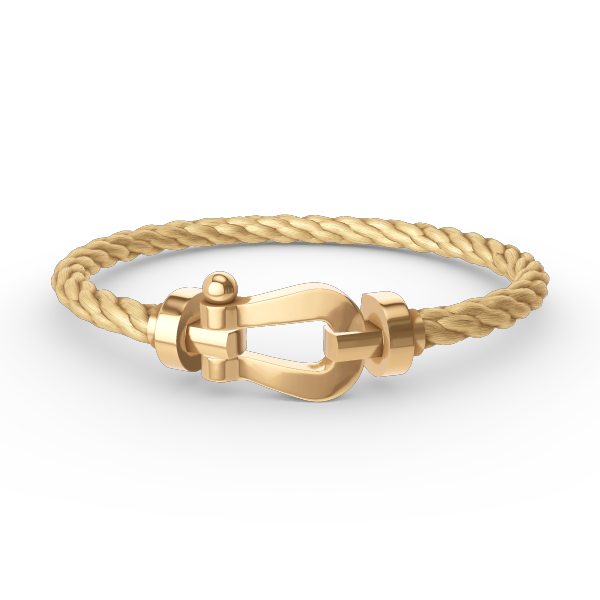 [Opulent Aurora]FORCE LARGE HORSESHOE NO DIAMOND BRACELET GOLD