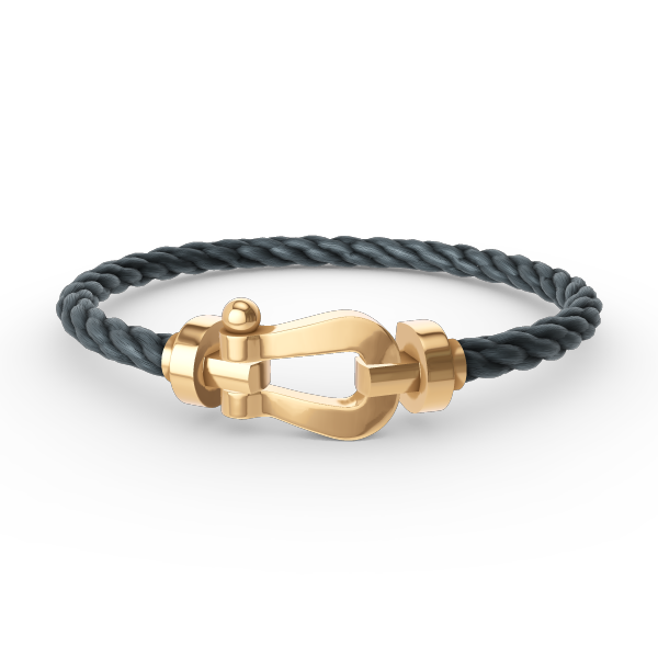 [Opulent Aurora]FORCE LARGE HORSESHOE NO DIAMOND BRACELET GOLD