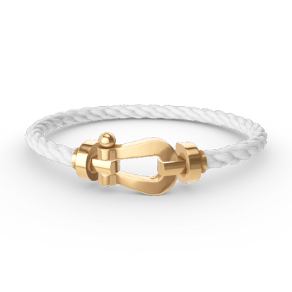 [Opulent Aurora]FORCE LARGE HORSESHOE NO DIAMOND BRACELET GOLD