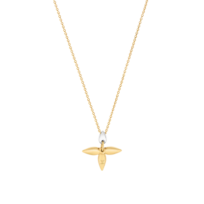 [Opulent Aurora]LOUISETTE PEDANT GOLD NECKLACE