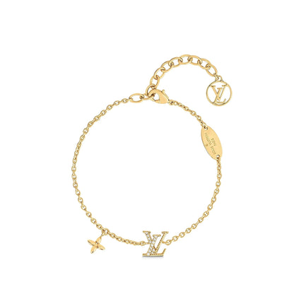 [Opulent Aurora]LOGO STAR MOTIF GOLD BRACELET