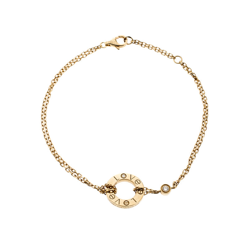 [Opulent Aurora]LOVE BRACELET 2 DIAMOND