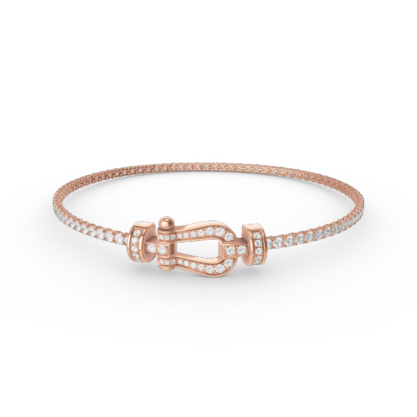 [Opulent Aurora]FORCE  HORSESHOE  DIAMOND TENNIS BRACELET