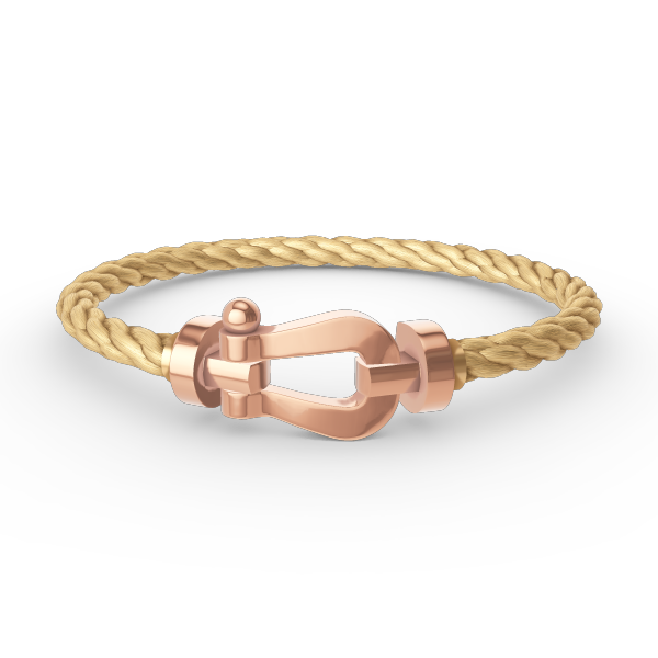 [Opulent Aurora]FORCE LARGE HORSESHOE NO DIAMOND BRACELET ROSE GOLD