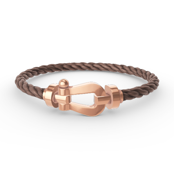 [Opulent Aurora]FORCE LARGE HORSESHOE NO DIAMOND BRACELET ROSE GOLD