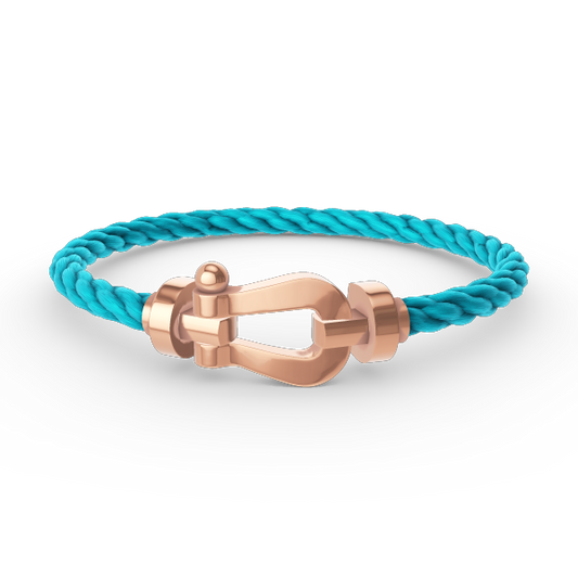 [Opulent Aurora]FORCE LARGE HORSESHOE NO DIAMOND BRACELET ROSE GOLD