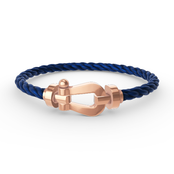 [Opulent Aurora]FORCE LARGE HORSESHOE NO DIAMOND BRACELET ROSE GOLD