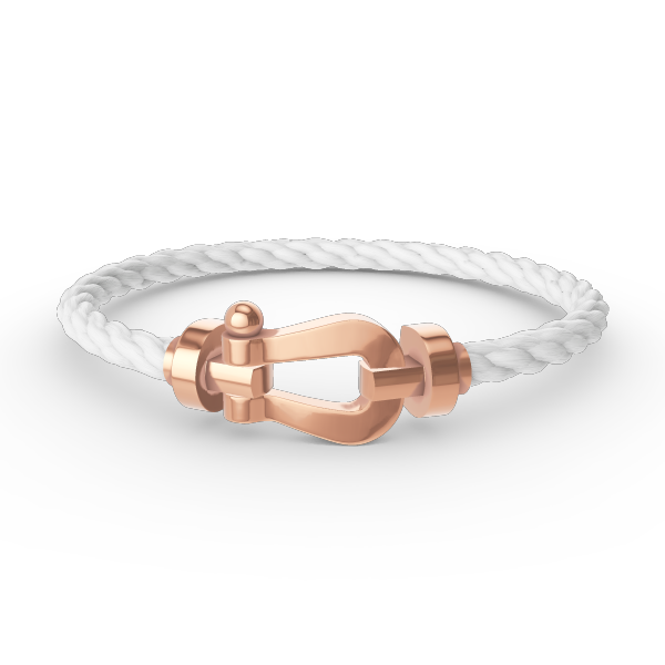 [Opulent Aurora]FORCE LARGE HORSESHOE NO DIAMOND BRACELET ROSE GOLD