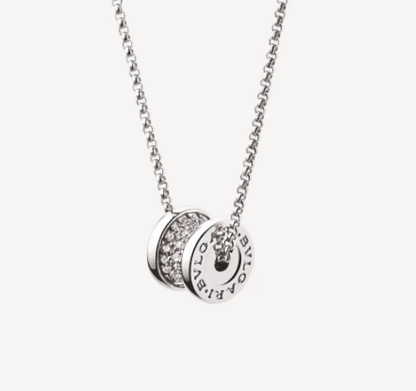 [Opulent Aurora]ZERO 1 SILVER DIAMOND NECKLACE