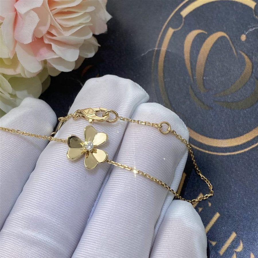 [Opulent Aurora]FRIVOLE GOLD FLOWER BRACELET