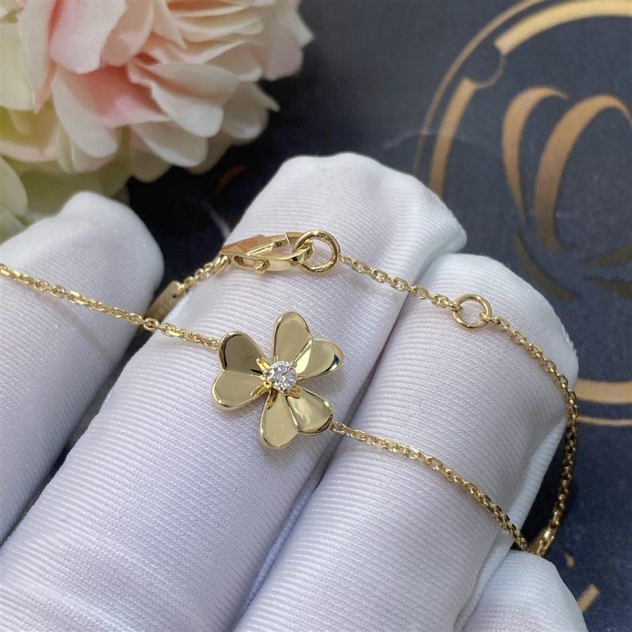 [Opulent Aurora]FRIVOLE GOLD FLOWER BRACELET