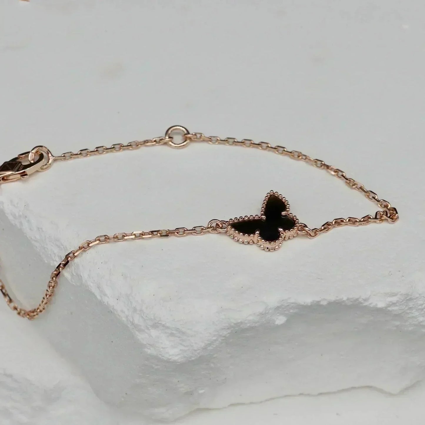 [Opulent Aurora]BUTTERFLY ONYX  BUTTERFLY BRACELET