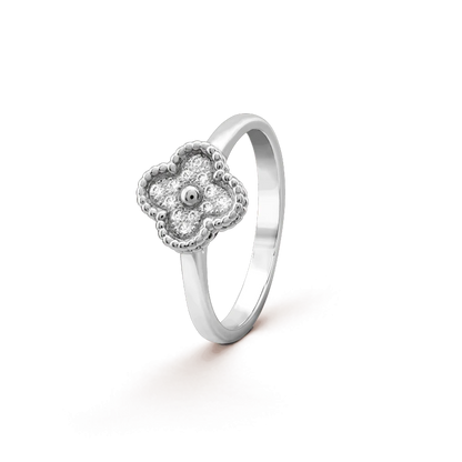 [Opulent Aurora]CLOVER DIAMOND RING